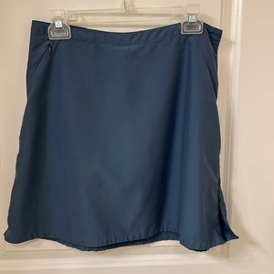 Patagonia Duway Skort Lined Shorts Pocket Zippers